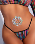 Fleur Body Jewels Belly Button Sticker