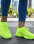 (PRE-ORDER ONLY) Alira - Mesh FlyKnit Breathable Cushioned Sneakers