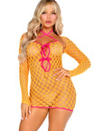 Reckless Romance Net Cover Up Dress Set