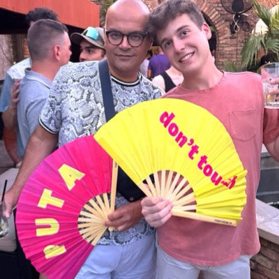 Puta Folding Hand Fan