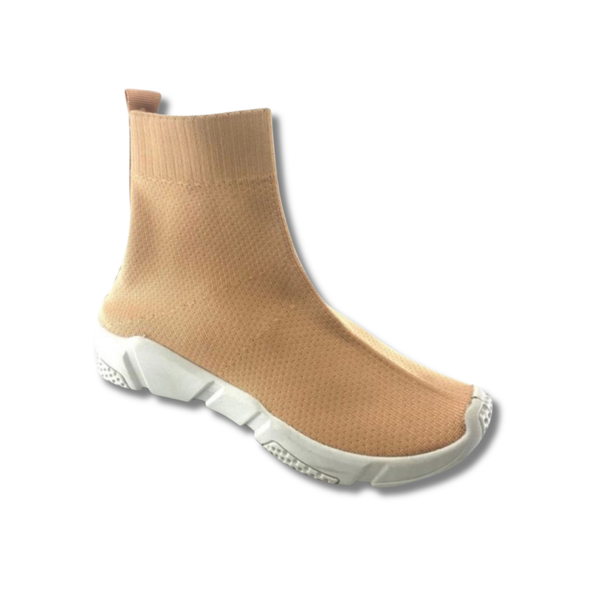 Chase Me Nude Slip-On No Tie Sneakers