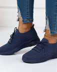 (PRE-ORDER ONLY) Alira - Mesh FlyKnit Breathable Cushioned Sneakers