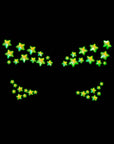 Celeste Glow in the Dark Face Star Jewels Sticker