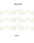 Gold Glitter Faux Freckles Waterproof Sticker