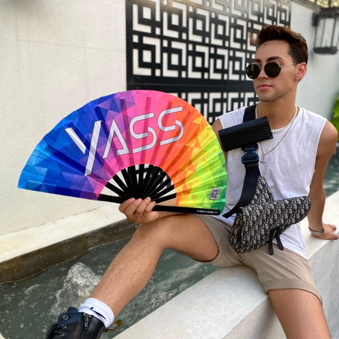 Yass Folding Hand Fan