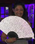 Discoteca Folding Hand Fan