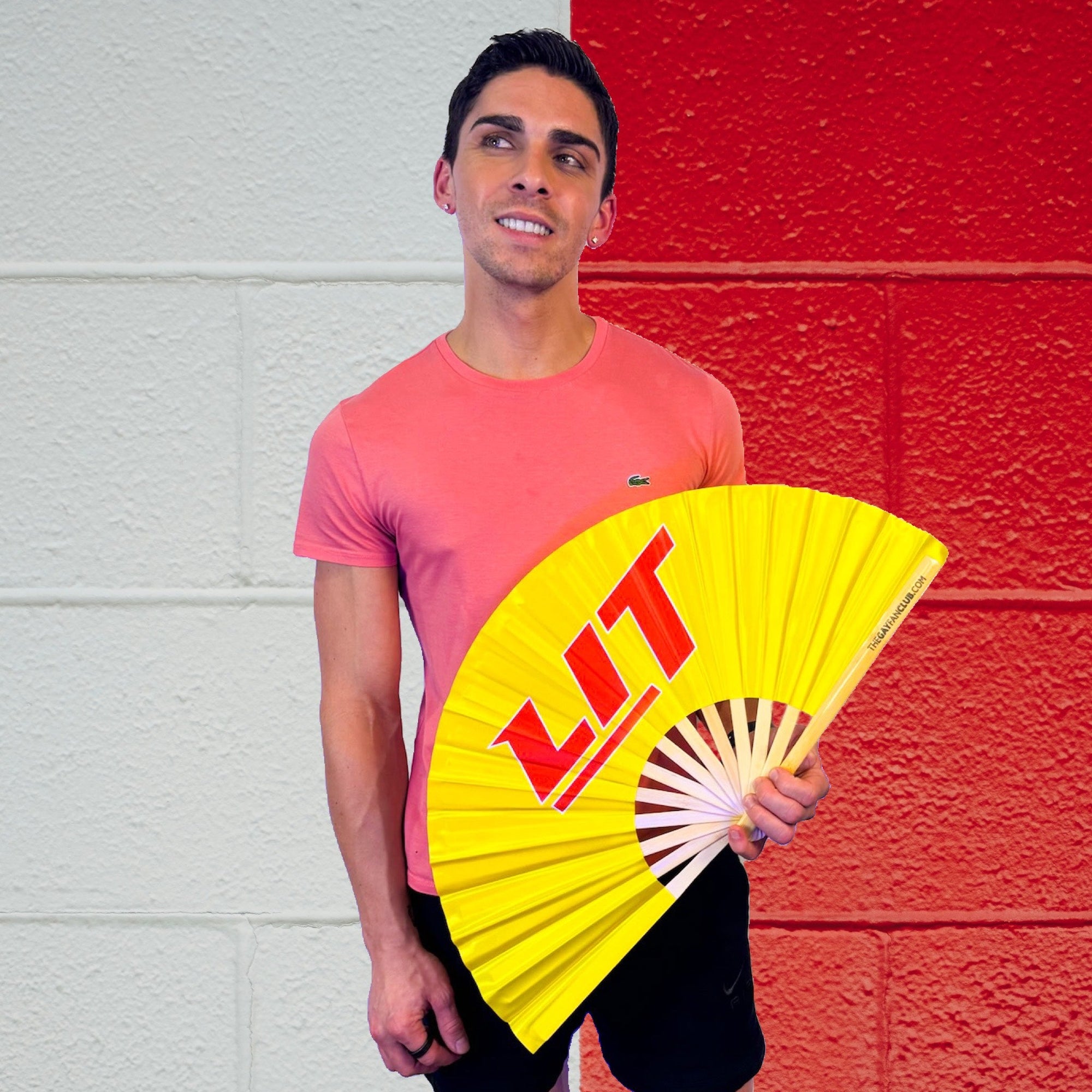 Lit Folding Hand Fan
