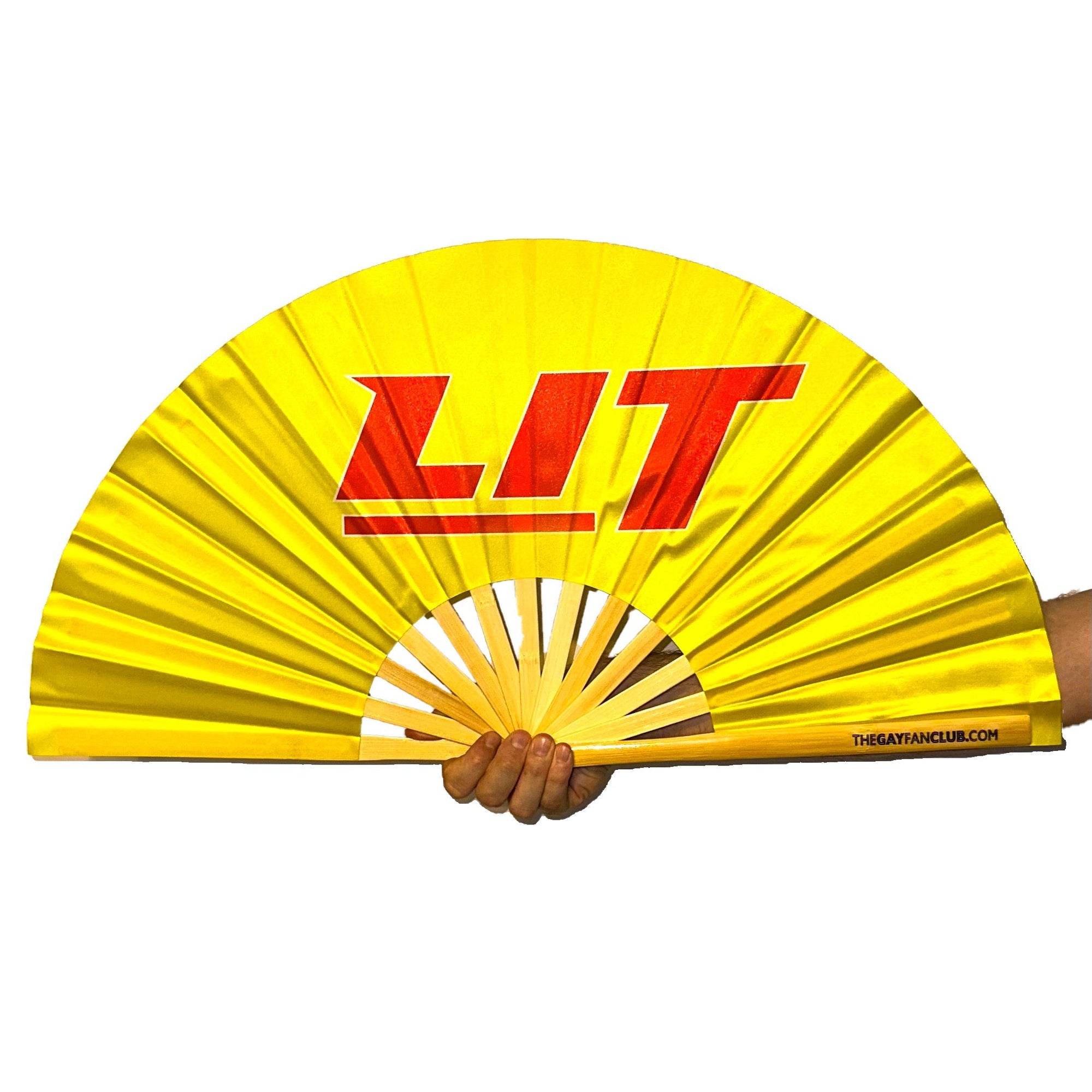 Lit Folding Hand Fan
