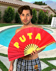 Puta Folding Hand Fan
