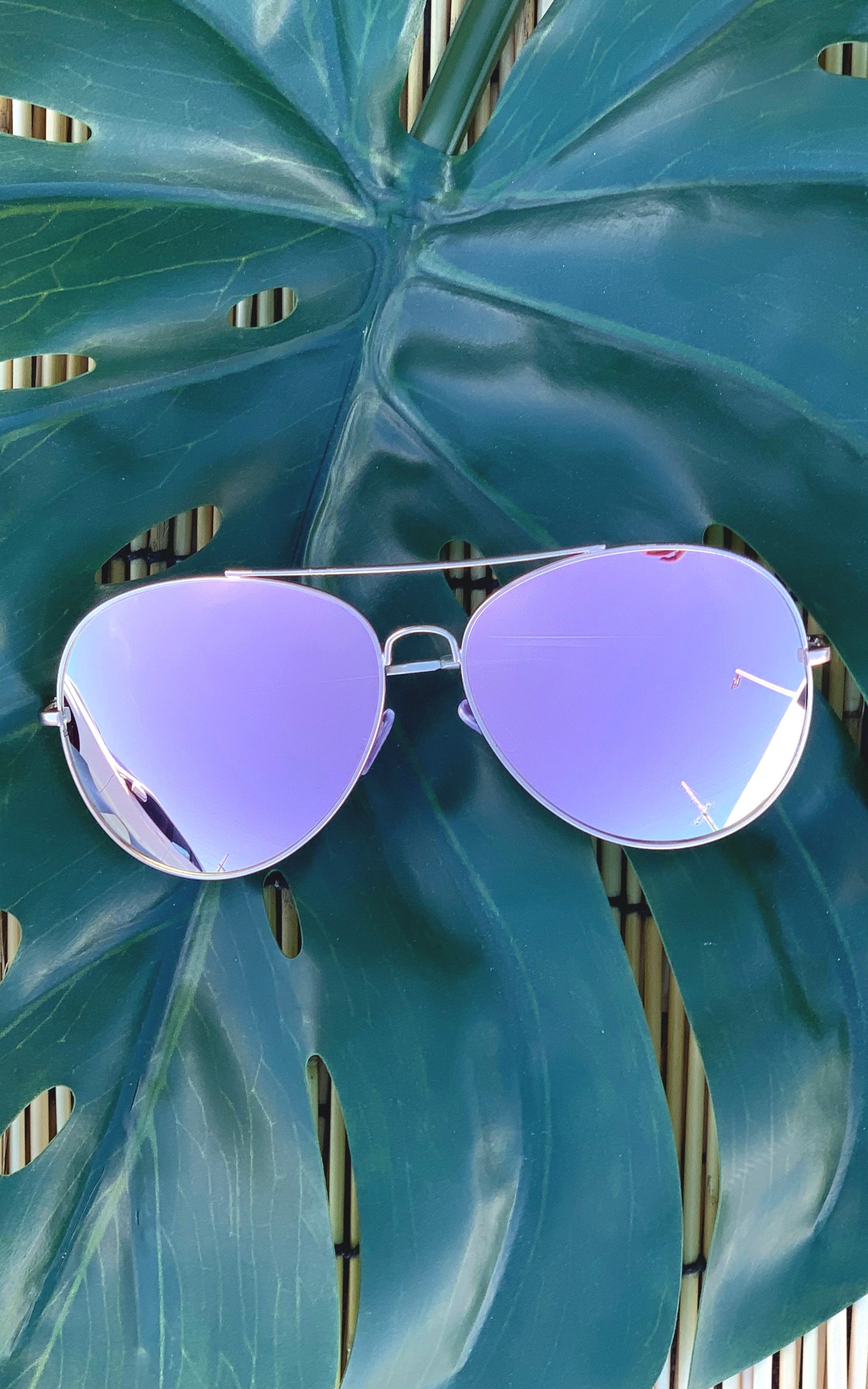 Mirror Aviator Sunglasses