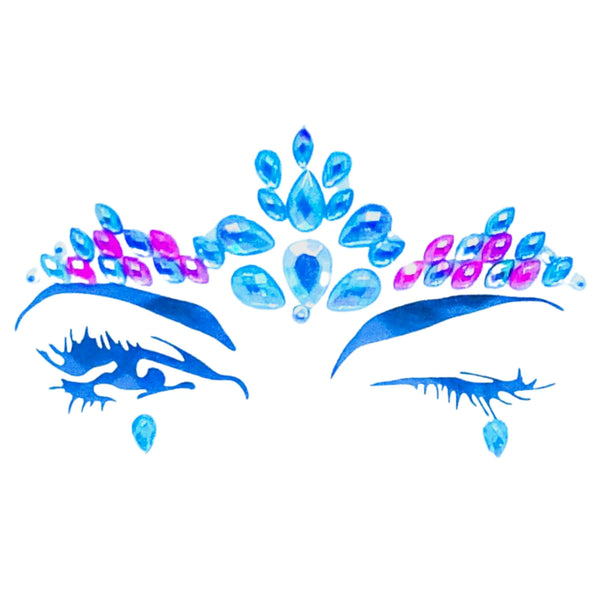 SelfAdhesive Festival/Carnival Face Gems Carnival Kicks Festival