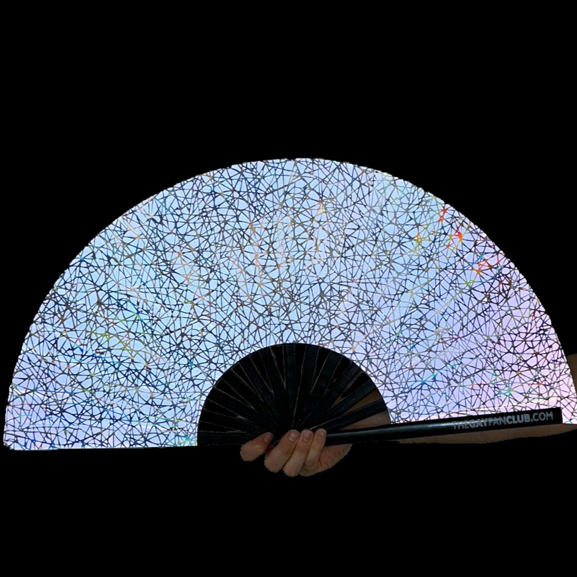 Discoteca Folding Hand Fan