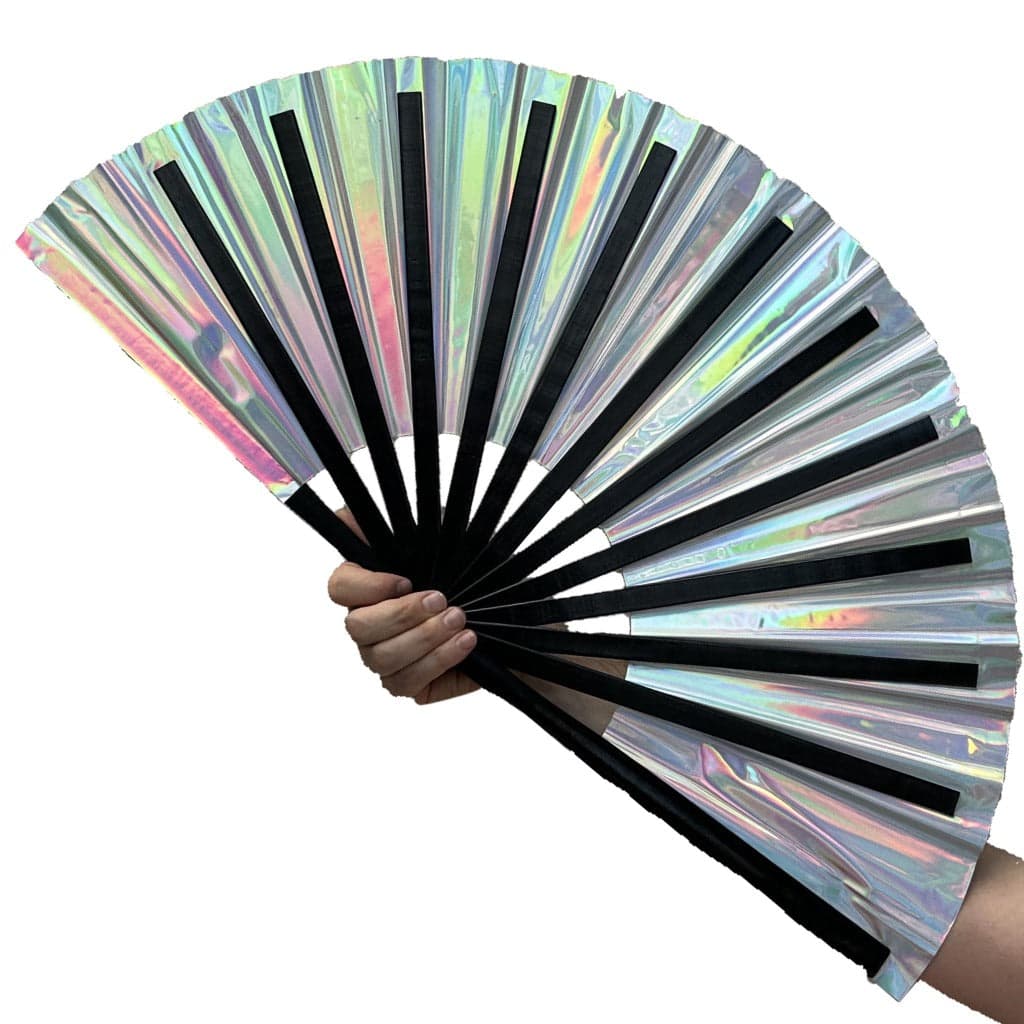 Disco Ball Folding Hand Fan