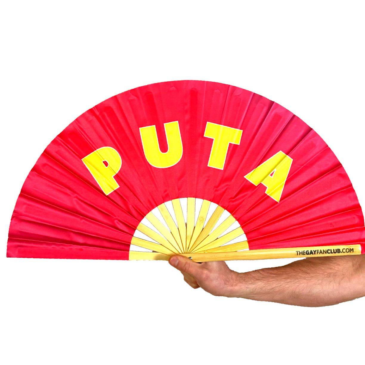 Puta Folding Hand Fan