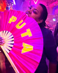 Puta Folding Hand Fan