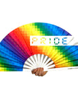 Pride Rainbow Folding Hand Fan
