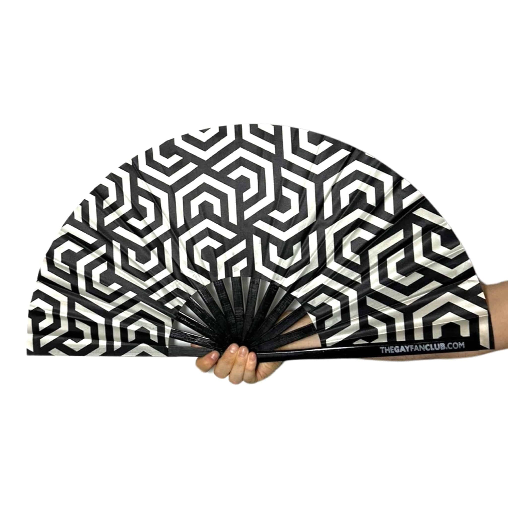 Dimension Folding Hand Fan