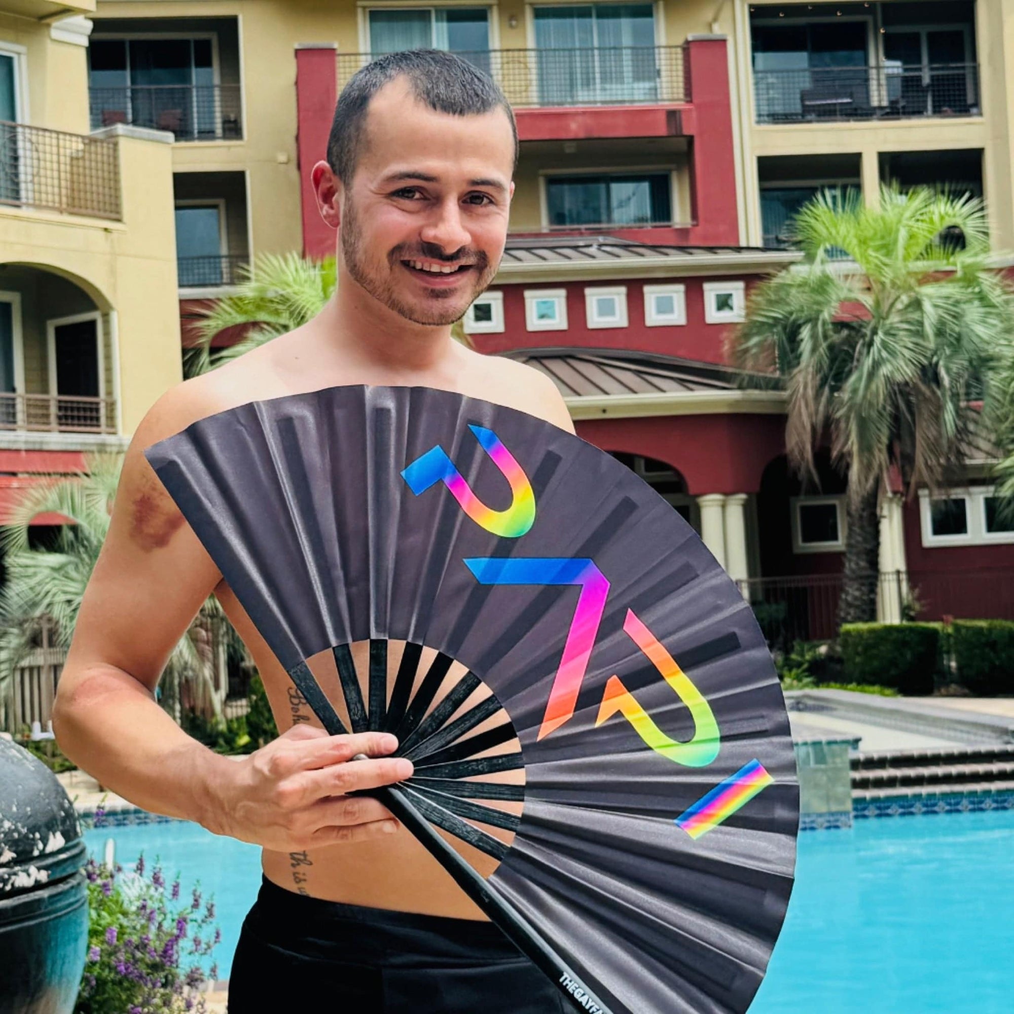 Papi Folding Hand Fan