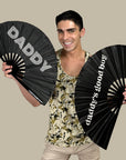 Daddy Folding Hand Fan