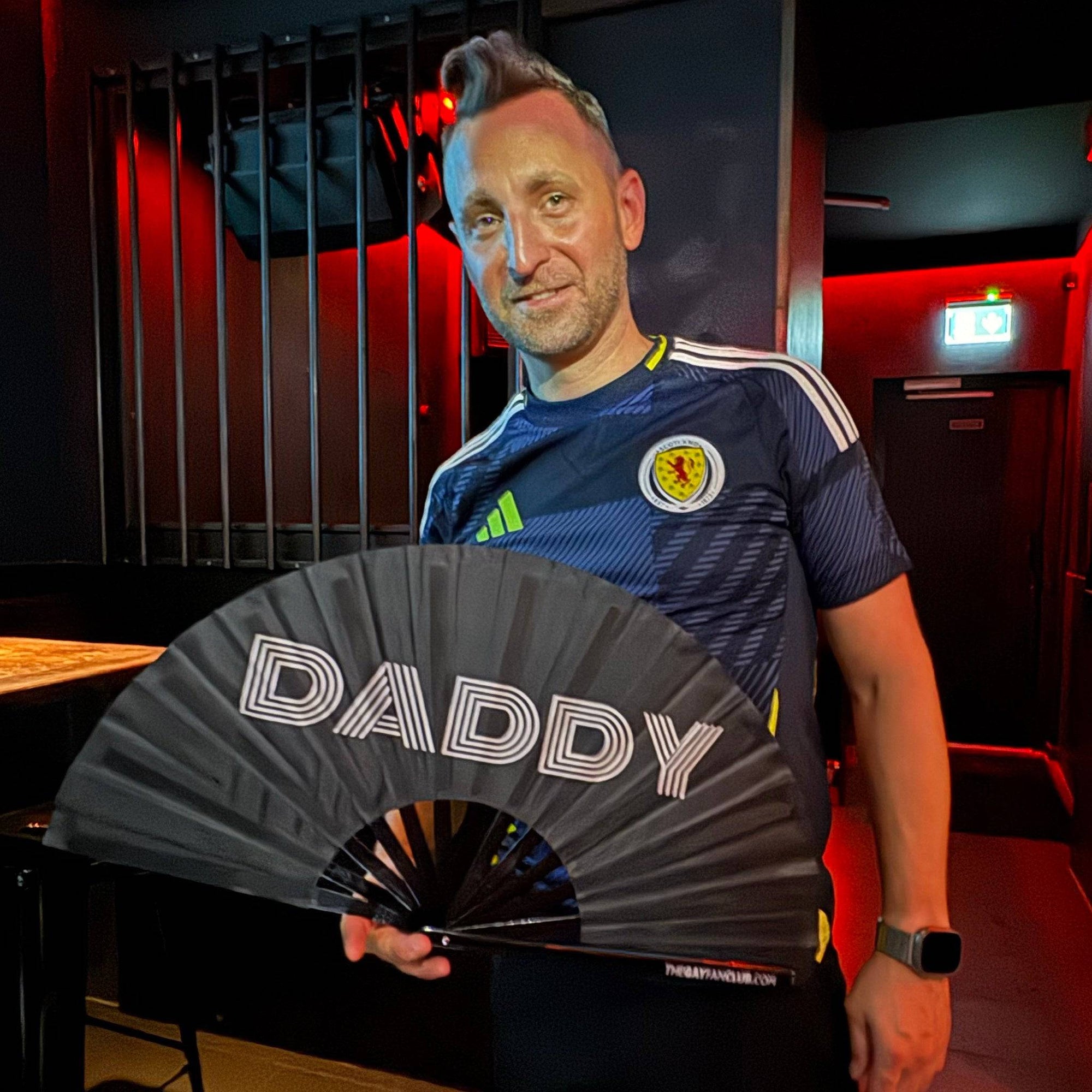 Daddy Folding Hand Fan