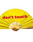Don't Touch Folding Hand Fan