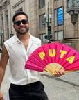 Puta Folding Hand Fan