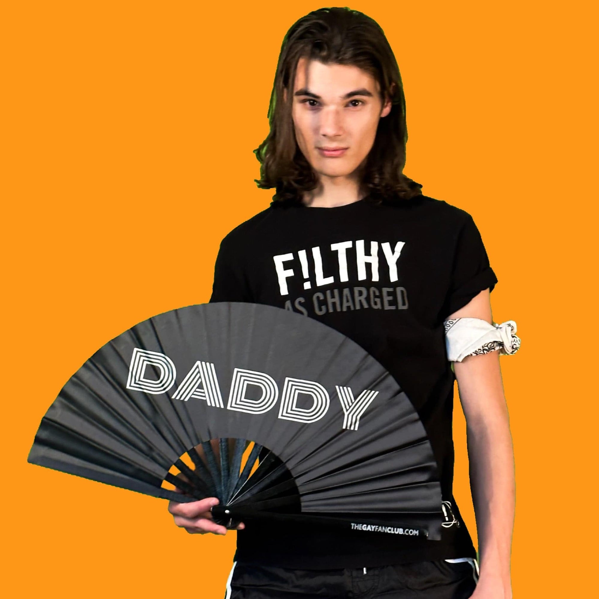 Daddy Folding Hand Fan