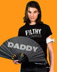 Daddy Folding Hand Fan