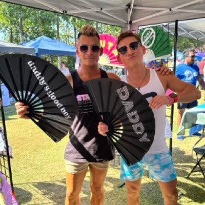 Daddy Folding Hand Fan