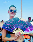 Shade Folding Hand Fan