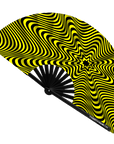 UV Reactive Neon Stranger Danger Folding Hand Fan