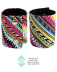 Wrist Wallet - Aztec Rainbow