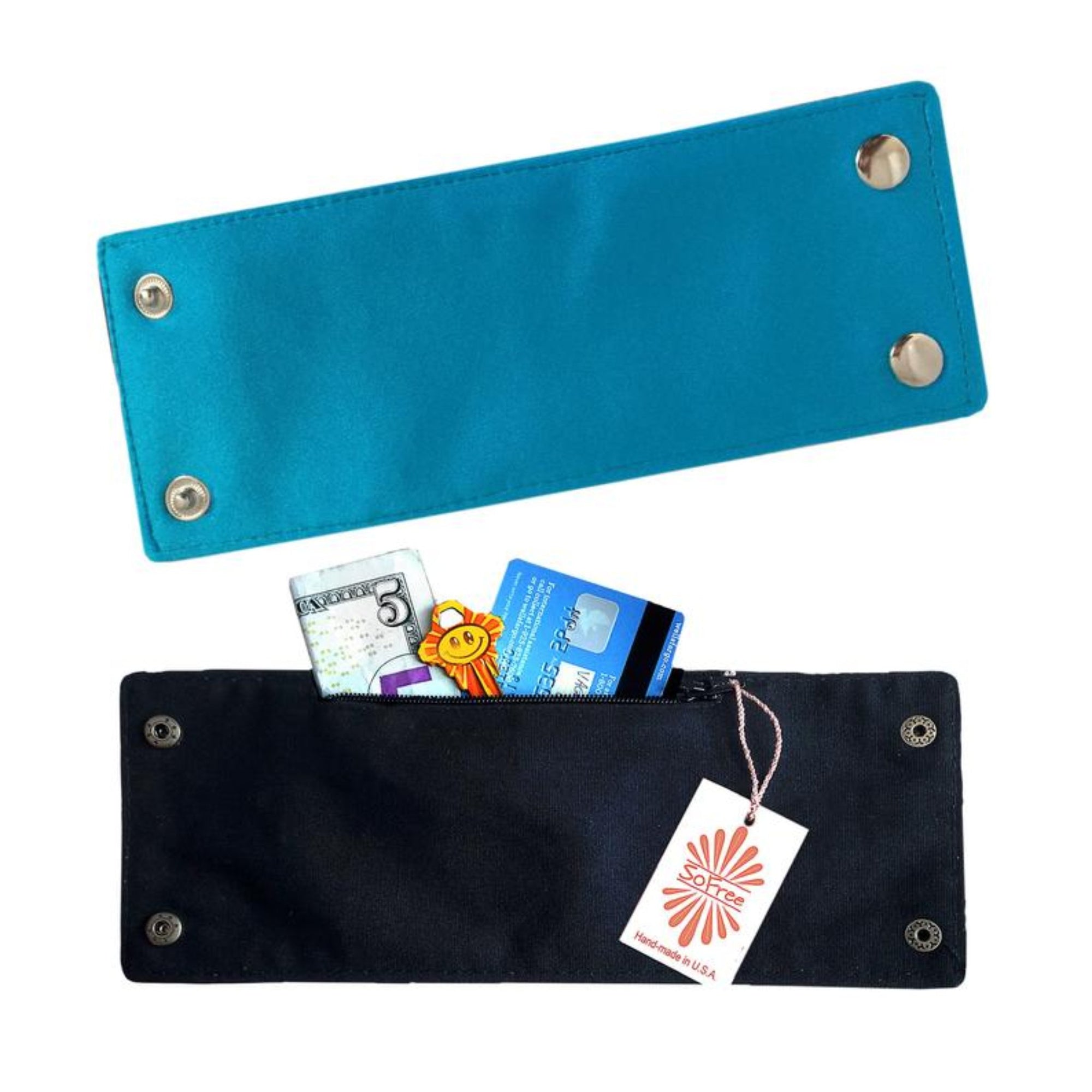 Wrist Wallet - Blue