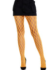 Lyric Eyelet Net Neon Tights