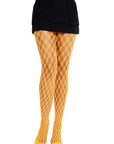 Lyric Eyelet Net Neon Tights