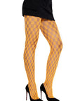 Lyric Eyelet Net Neon Tights