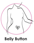 Novalie Iridescent Body Jewels Belly Button Sticker