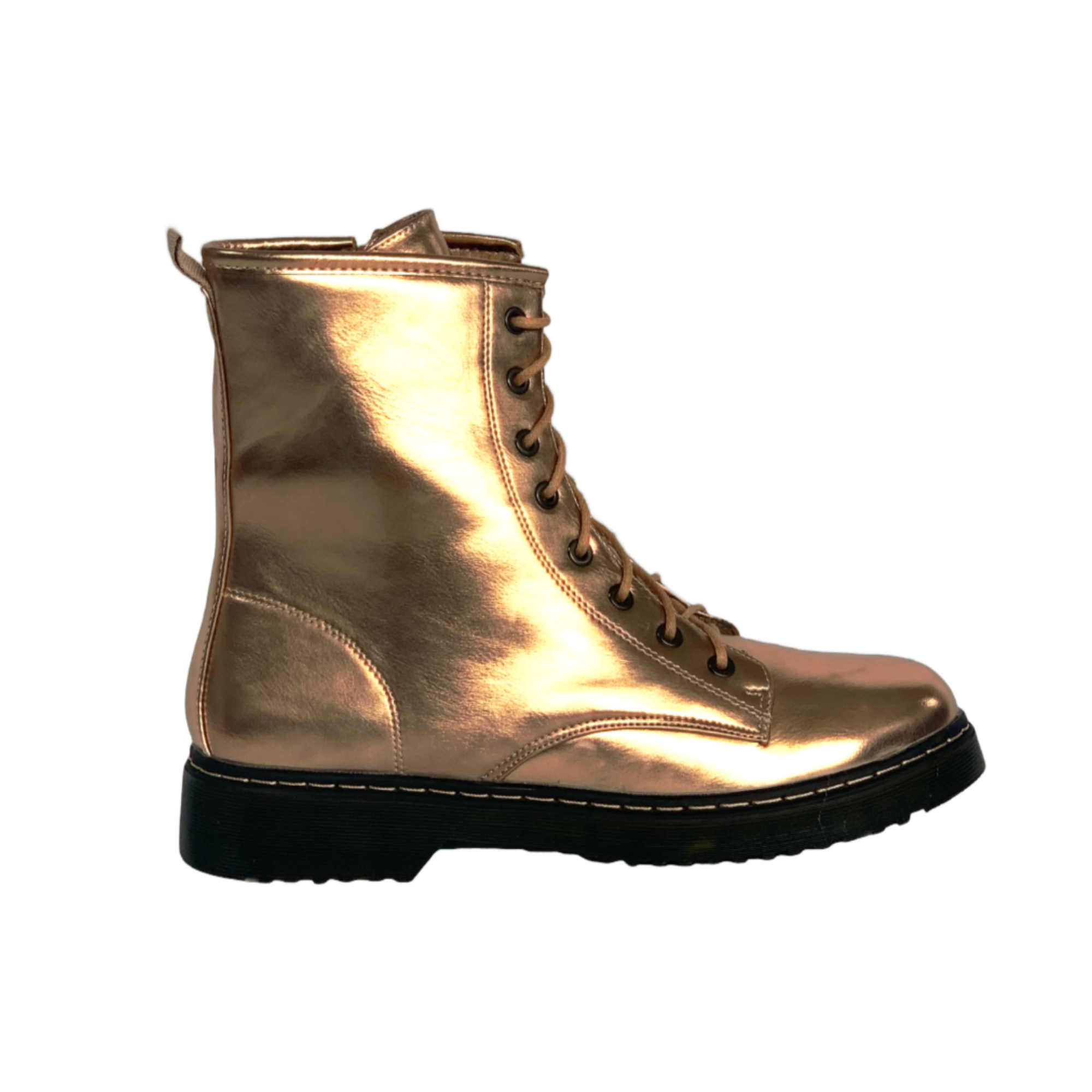 Baddie Combat Boot - Copper