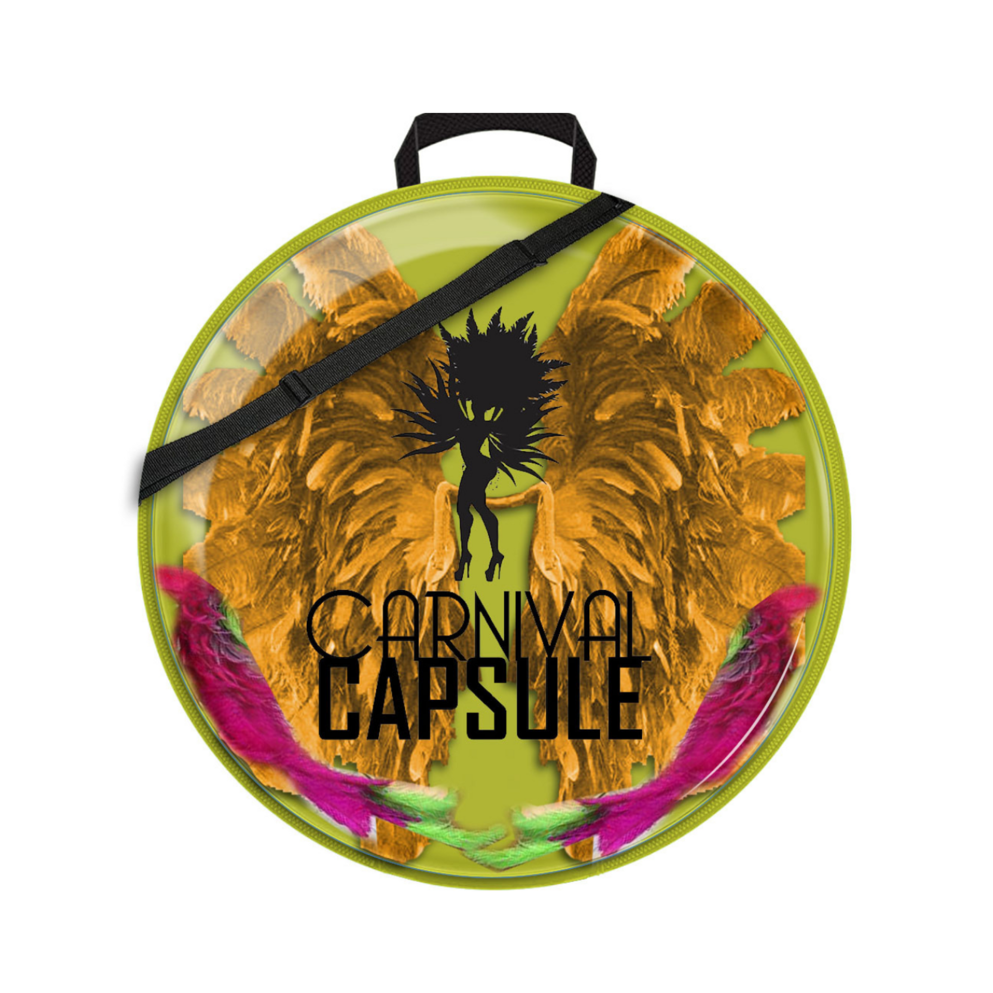 Carnival Capsule Costume Carrier Bag Green