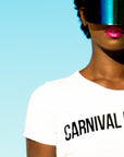 Carnival Kicks Ava Rhinestone Visor