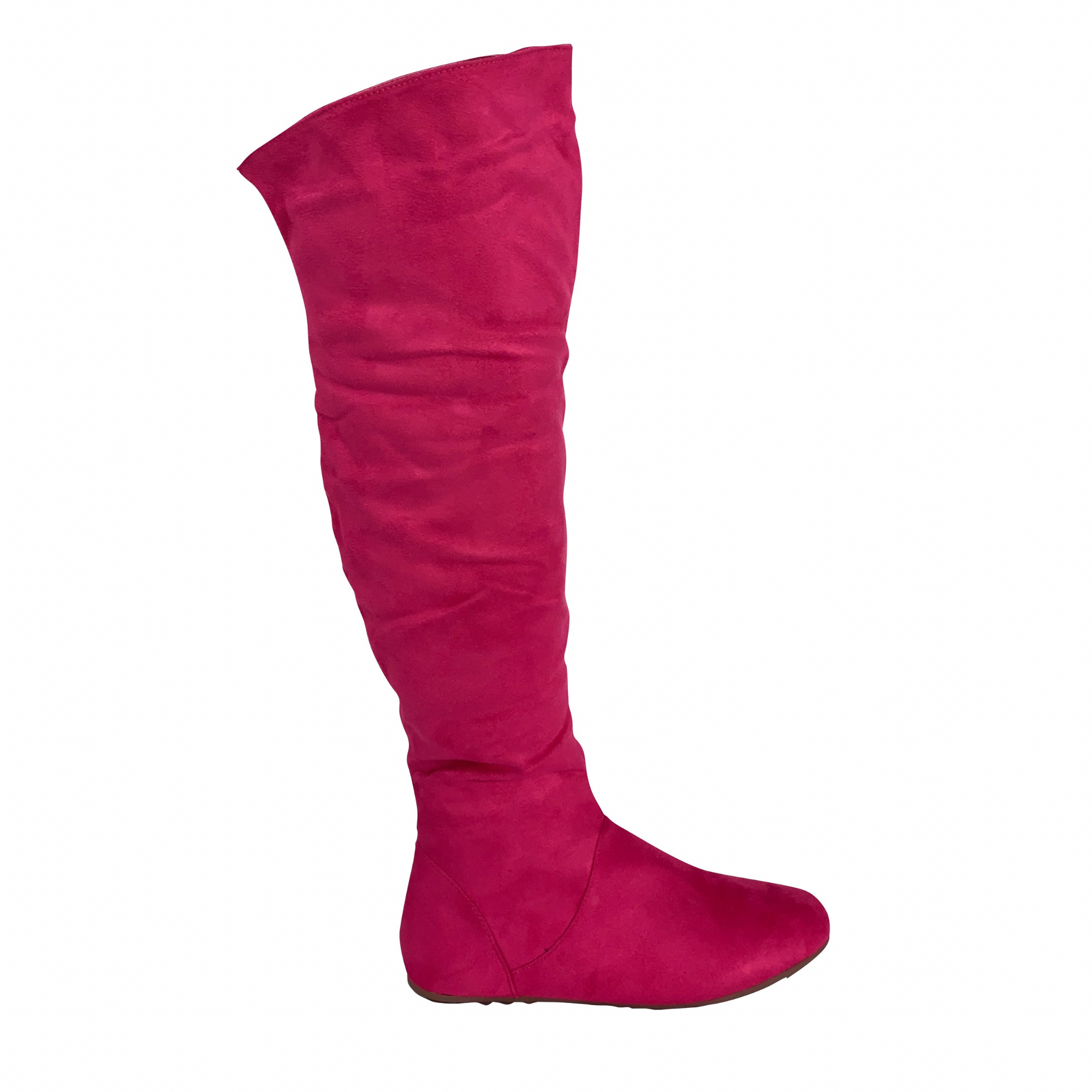 Chirsty Thigh High Boot Pink