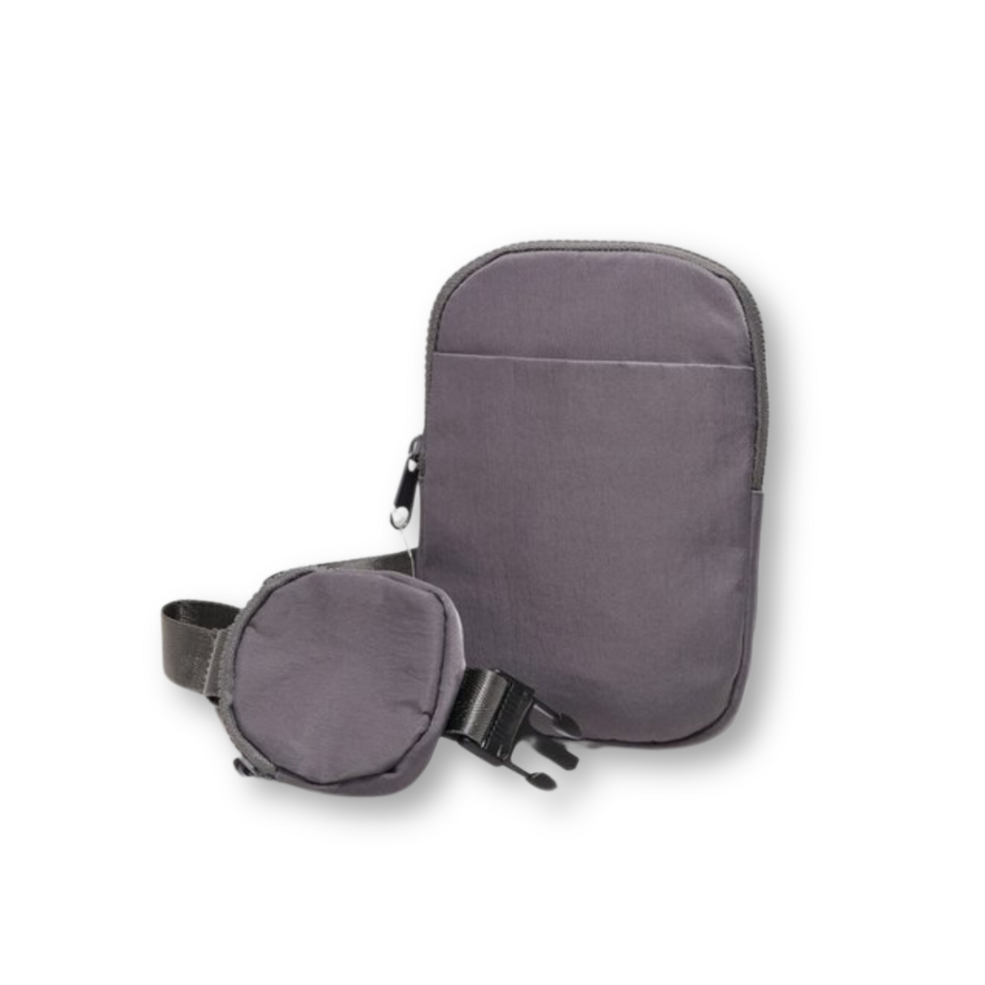 Crossbody Bag/Fanny Pack -  Gray