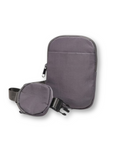 Crossbody Bag/Fanny Pack -  Gray