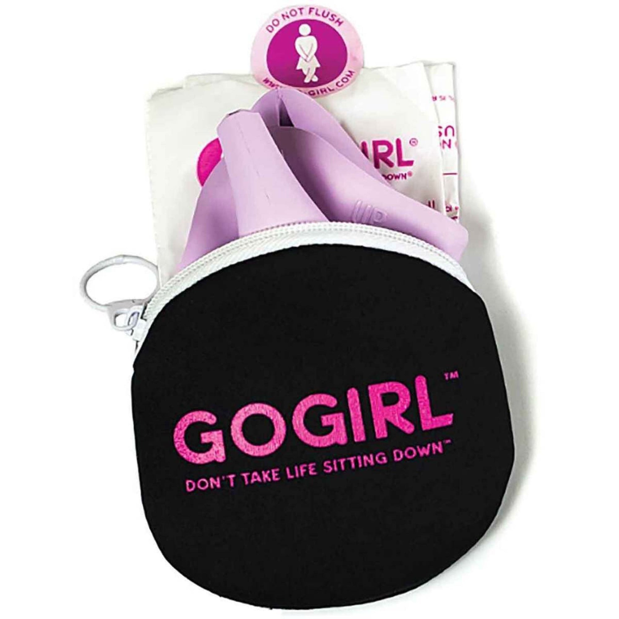 GoGirl Bathroom Device Carrying Case-  Pink