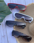 Nya: Flat Top Retro Sunglasses