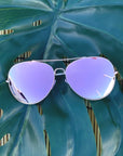Mirror Aviator Sunglasses