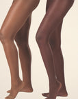 Nude Brown Skin Tone Dance Performance Stockings