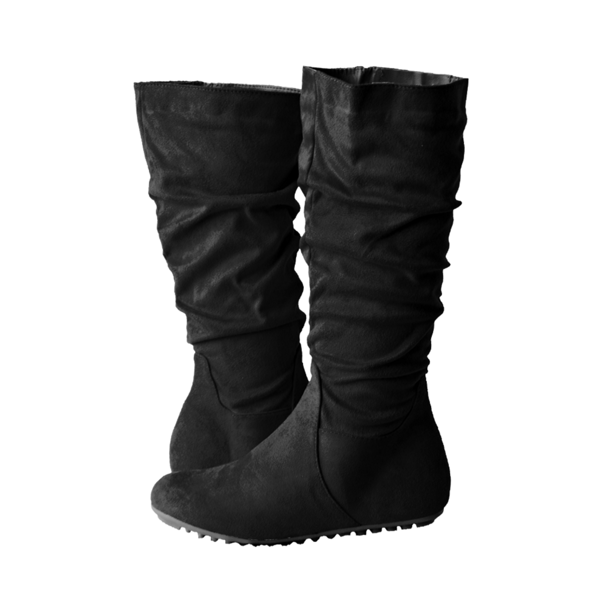 Sidekick Calf-High Boot - Black