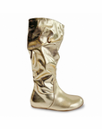 Sidekick Calf-High Boot - Gold