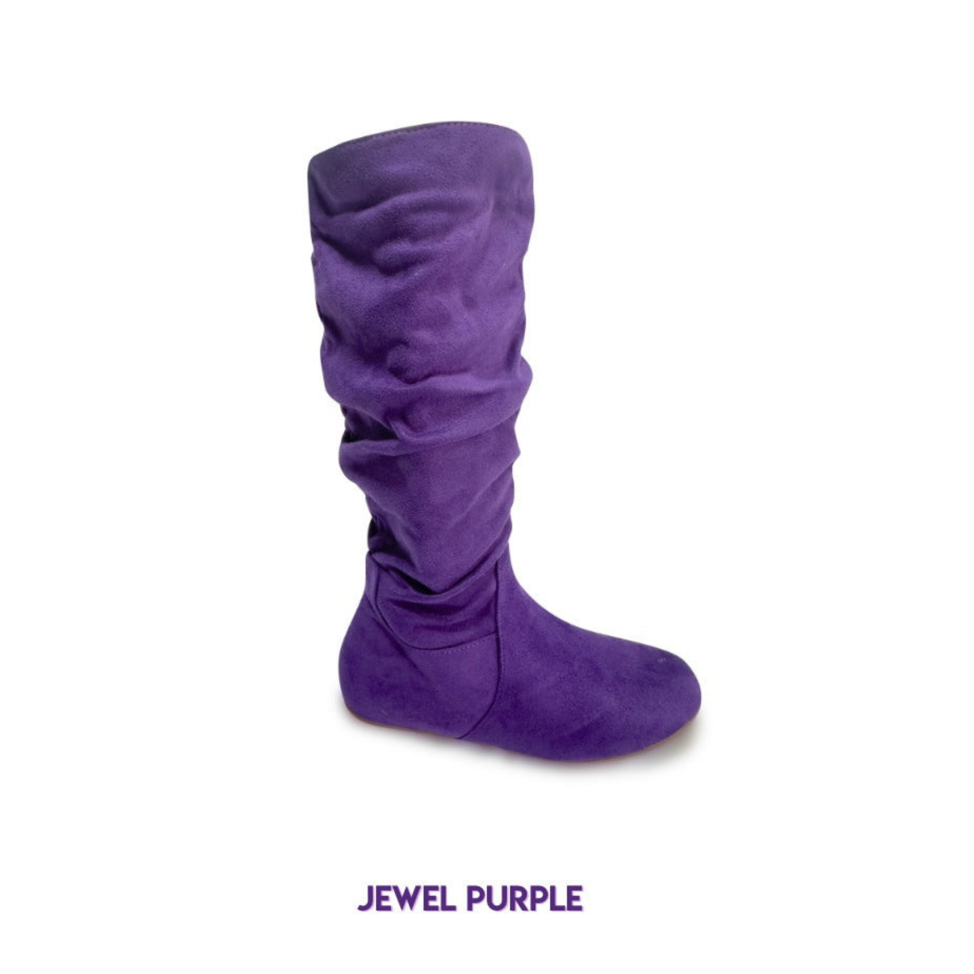 Sidekick Calf-High Boot - Jewel Purple